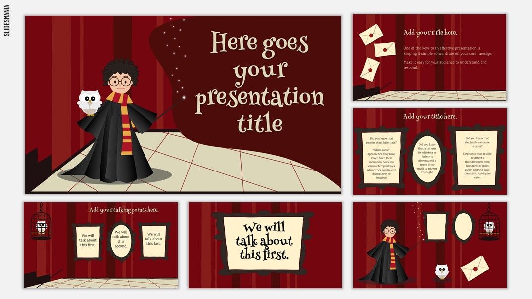 harry potter powerpoint template for mac
